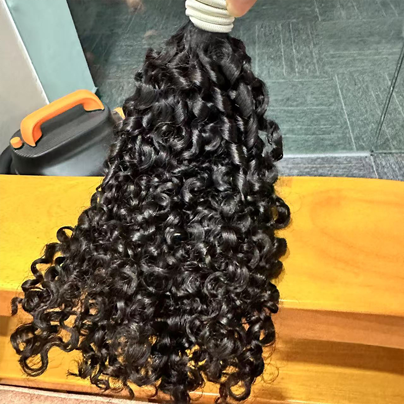 Kein Schuss, lose burmesische  – Water Wave Bulk Human Hair For Braiding Bewertung und Preis