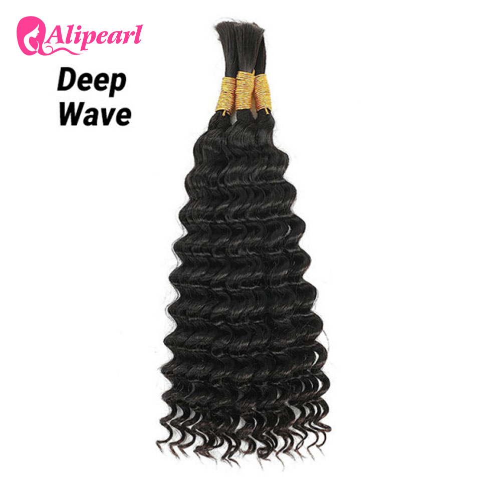 Alipearl Brasilianisches Echth – Water Wave Bulk Human Hair For Braiding Bewertung und Preis