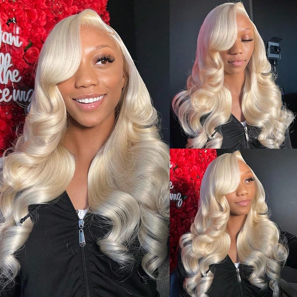 613 13x6 Lace Front Perücke au – 613 Blonde Body Wave Lace Front Wig Bewertung und Preis