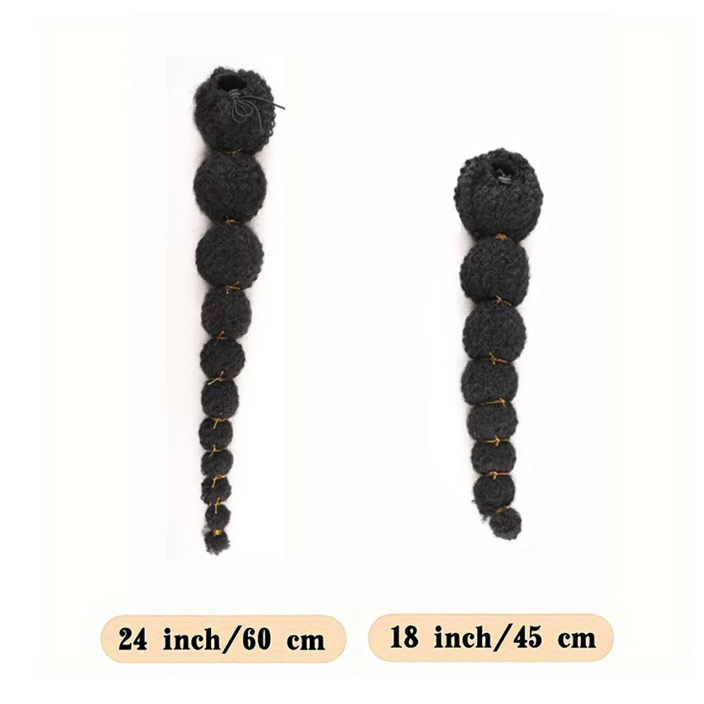 Kinky Afro Puff Pferdeschwanz- – Drawstring Afro Curly Puff Ponytail Bewertung und Preis