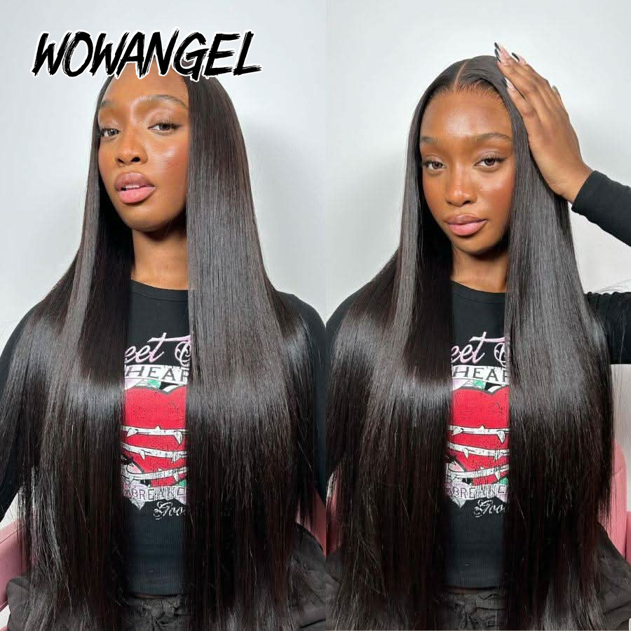 WOWANGEL Gerade Lace-Front-Per – Lace Front Wigs Bewertung und Preis