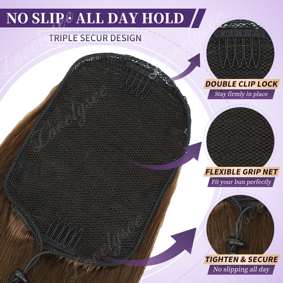 14-18 Zoll Kurzer Pferdeschwan – Seamless Clip In Hair Extensions Human Hair Bewertung und Preis