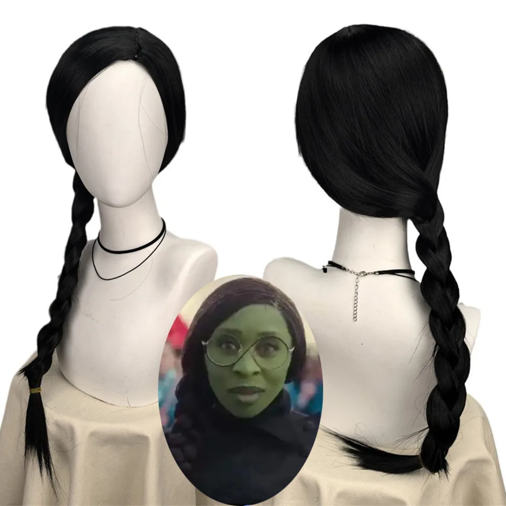 Böse Elphaba-Perücken für Dame – Synthetic Braided Wigs For Black Women Bewertung und Preis
