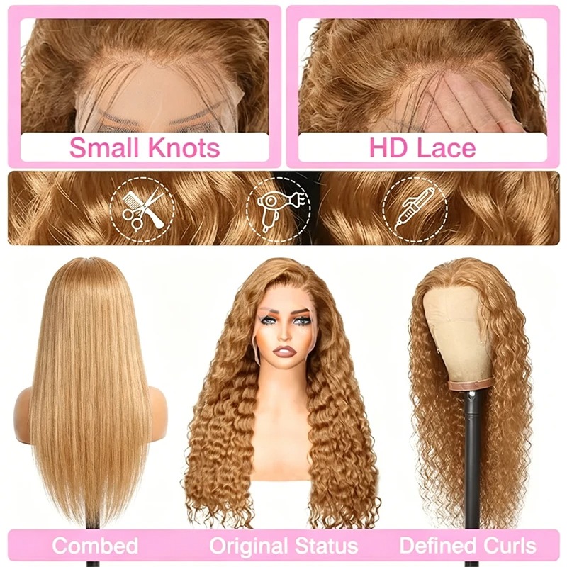 34 38 Zoll honigblonde Perücke – Human Hair Wigs Bewertung und Preis