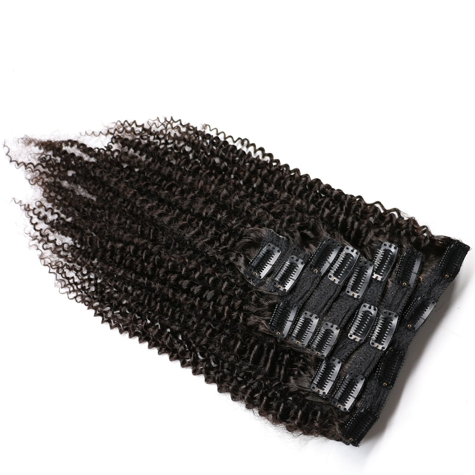 Kinky Curly Clip-In Echthaarve – Seamless Clip In Hair Extensions Human Hair Bewertung und Preis