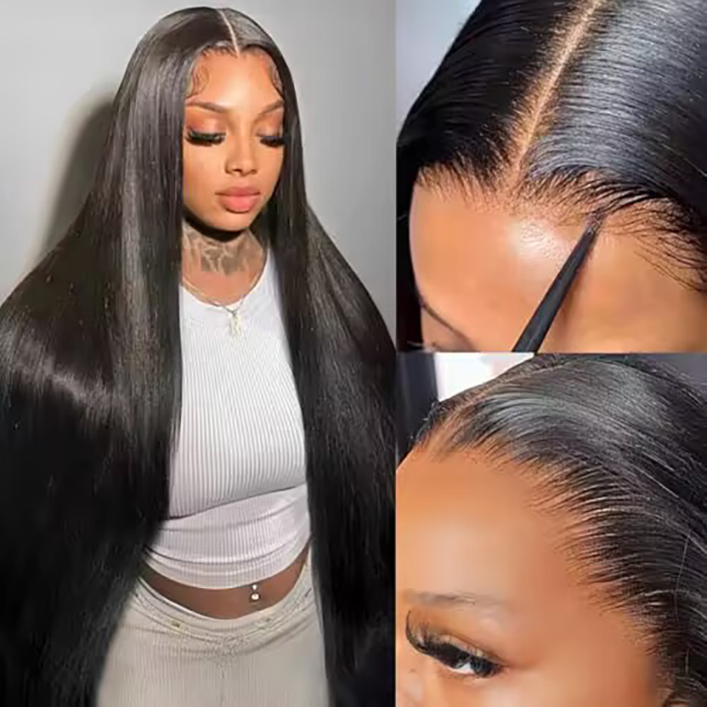 200% Dichte, glattes Haar, 7x6 – Human Hair Wigs Bewertung und Preis