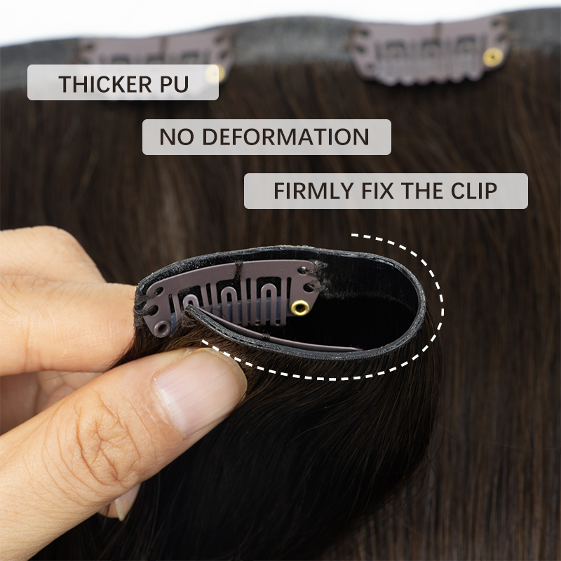 Unsichtbare dicke PU-Clip-in-E – Seamless Clip In Hair Extensions Human Hair Bewertung und Preis
