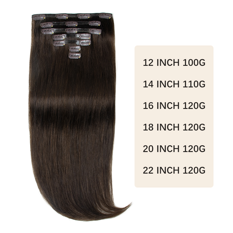 Unsichtbare dicke PU-Clip-in-E – Seamless Clip In Hair Extensions Human Hair Bewertung und Preis