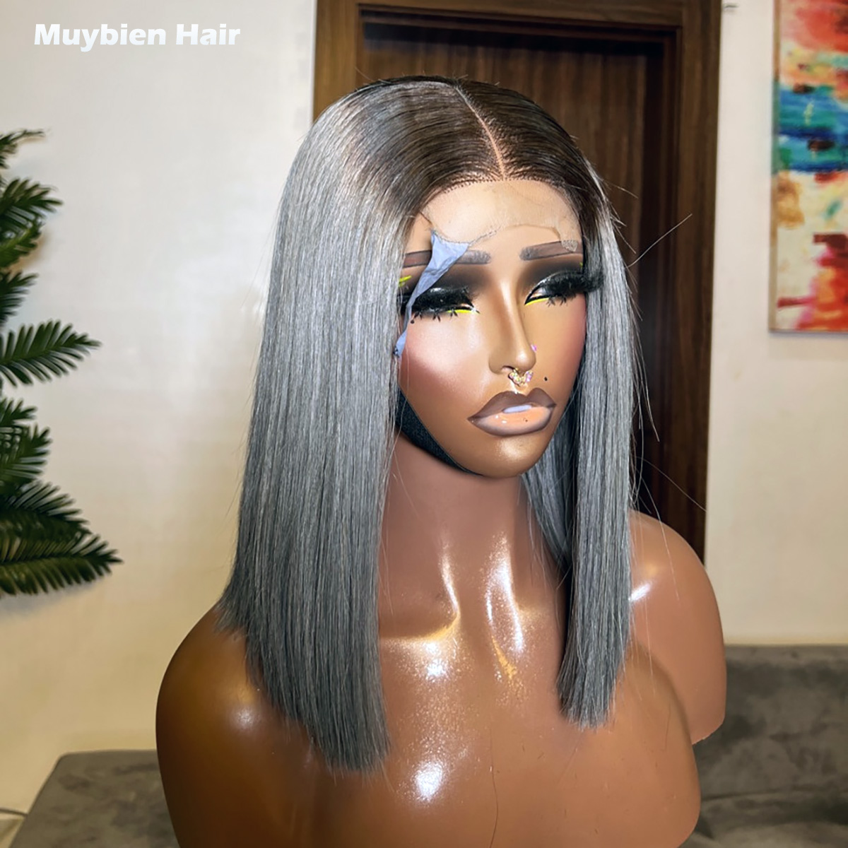 Super Double Drawn Bone Straig – Glueless Wear And Go Human Hair Wig Bewertung und Preis